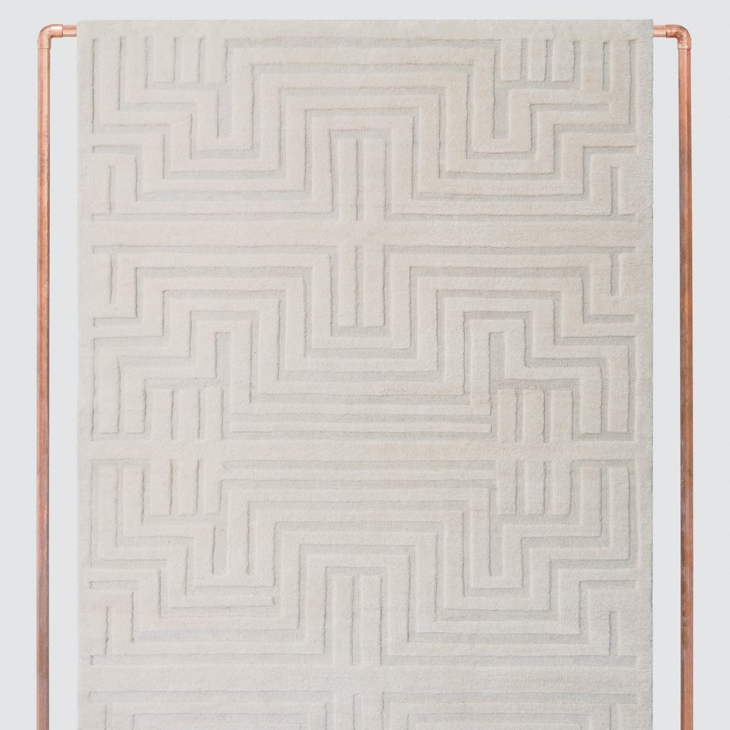 The Citizenry Tarla Hand-Knotted Area Rug | 9' x 12' | Ecru - Image 0