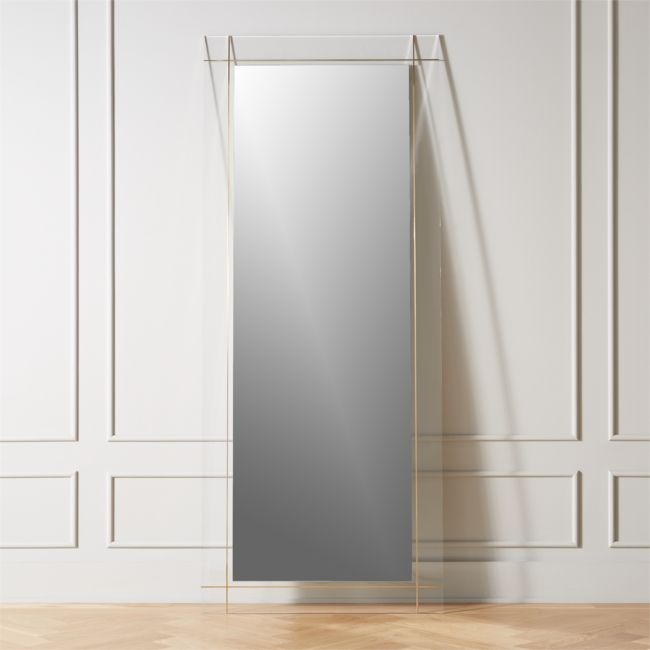 Stella Acrylic Floor Mirror - Image 0