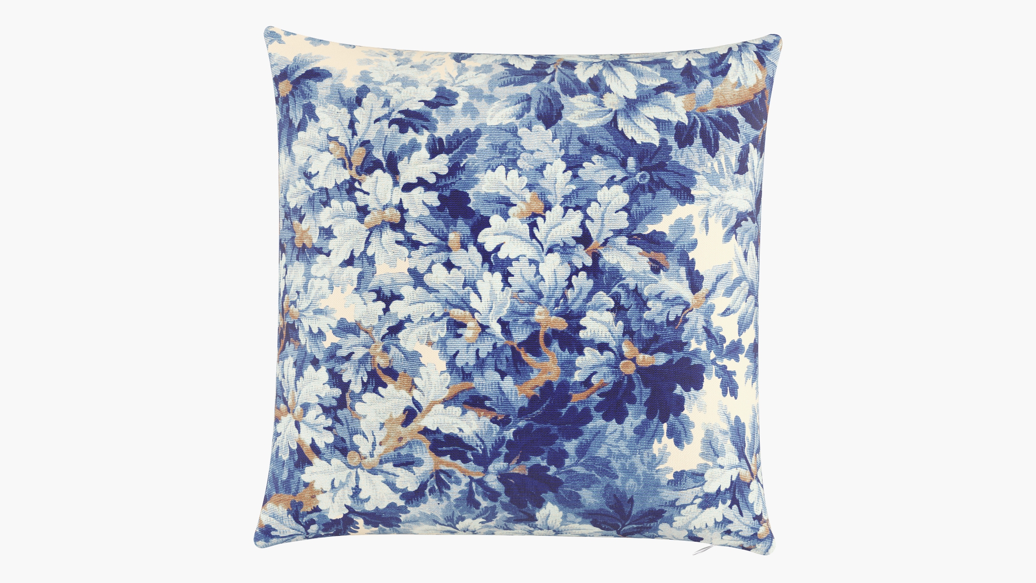 Throw Pillow 22", Limoges Bois De Chene, 22" x 22" - Image 0