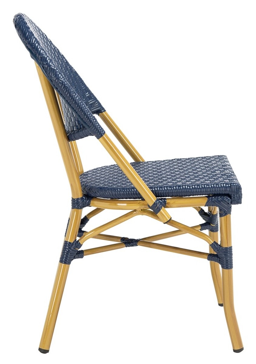 Barrow Side Chair - Navy - Safavieh - Image 7