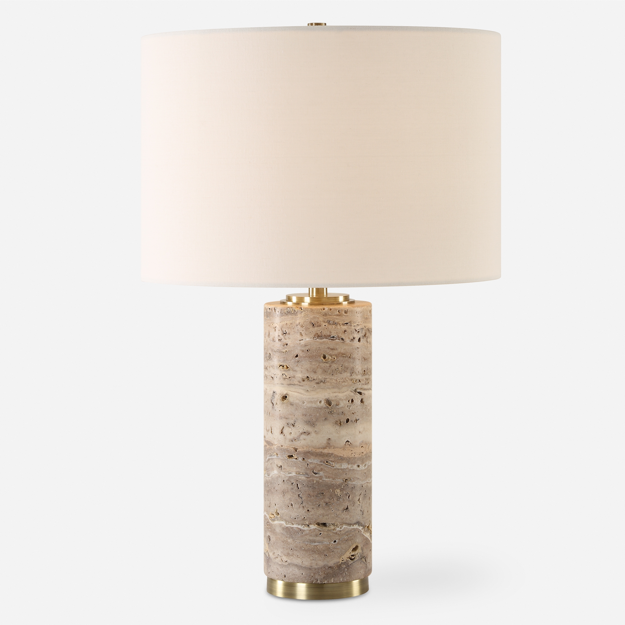 Cortado Travertine Table Lamp - Image 0