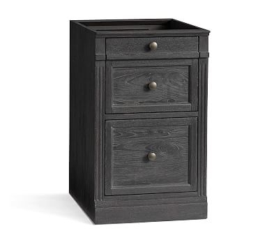 Livingston Single Drawer File Cabinet, Dusty Charcoal - Image 0
