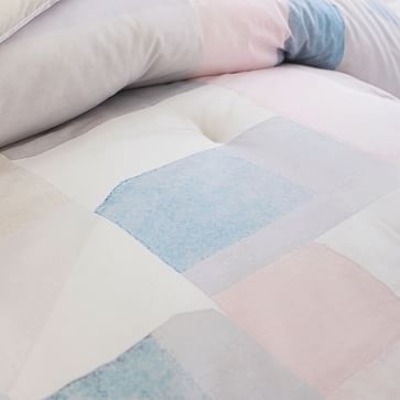 Geometric Comforter, Standard Sham, Multi, WE Kids - Image 1