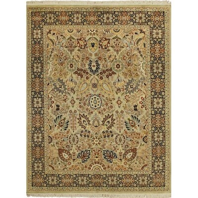One-of-a-Kind Mickey Hand-Knotted Brown 8' x 10'4" Wool Area Rug - Image 0