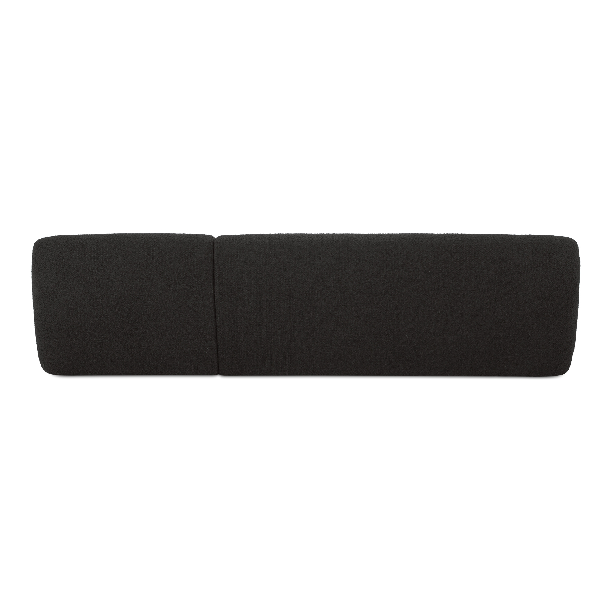 Faye Right Sectional Black Boucle - Image 3