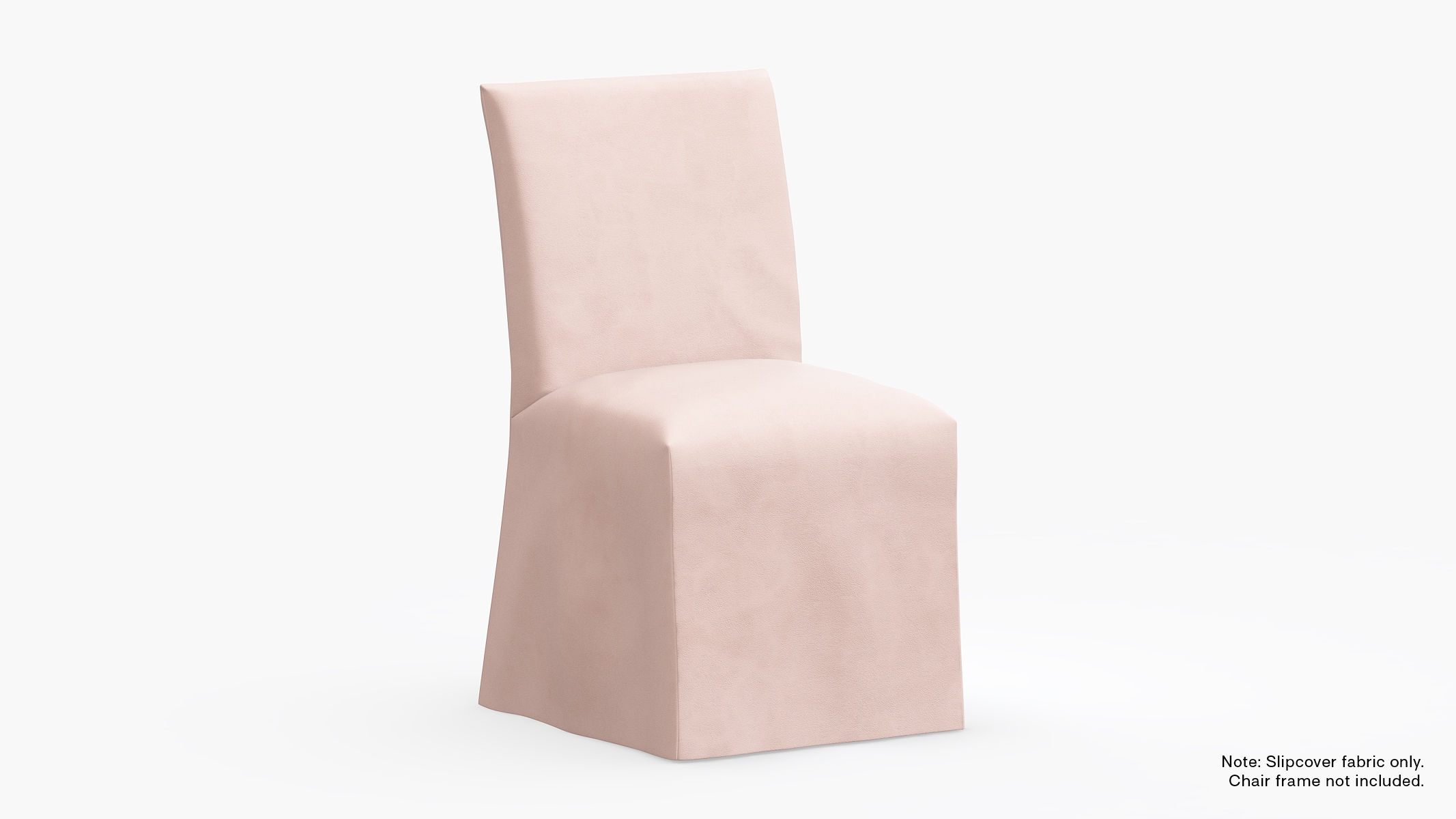 Extra Slipcover, Blush Classic Velvet - Image 0