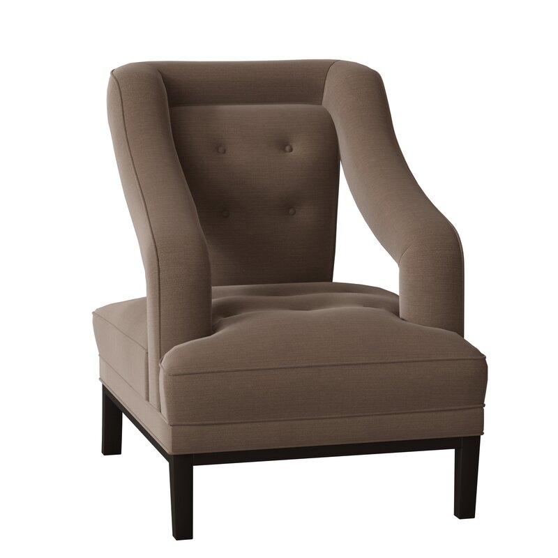 My Chic Nest Noel Armchair Body Fabric: Sachi Otter - Image 0