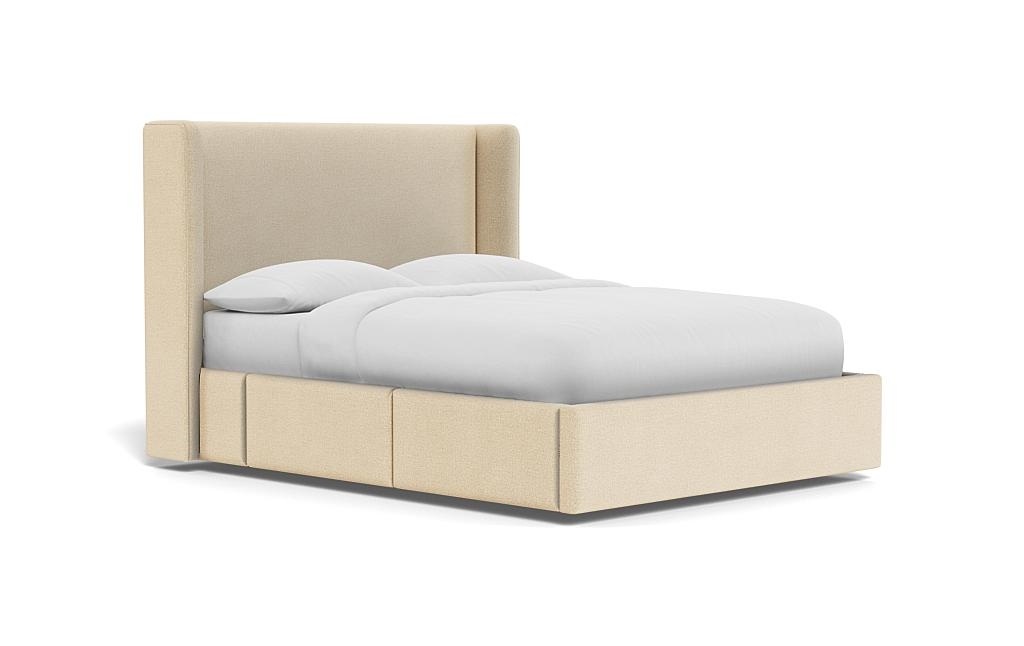 Graham Upholstered Bed with Storage Option - Image 1