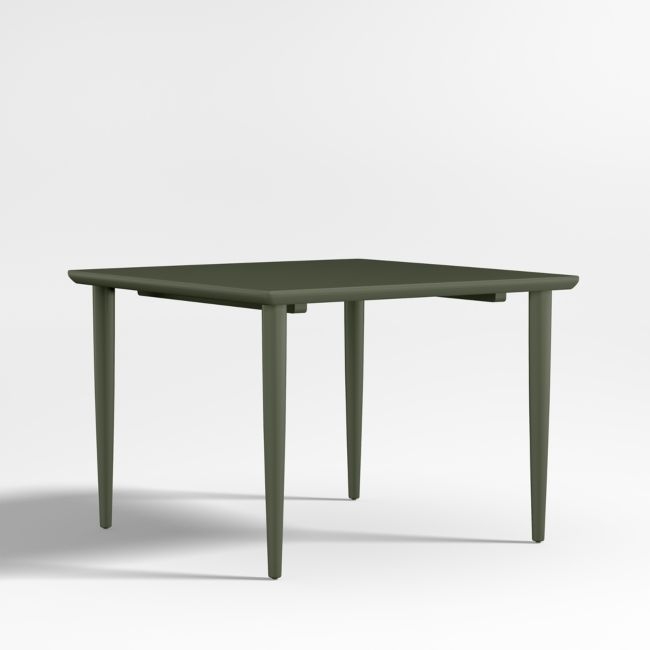 Hampshire Olive Green Wood Square Kids Play Table - Image 0