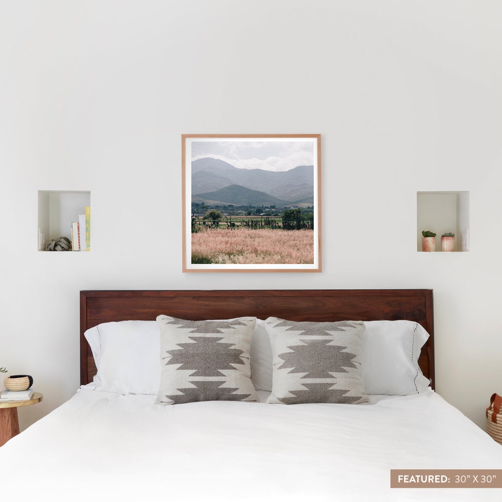 The Citizenry Oaxaca .02 Wall Art | 16" x 16" | White - Image 6