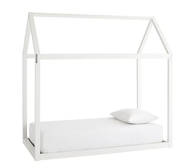 Camden House Bed, Twin, Simply White, In-Home Delivery - Image 0