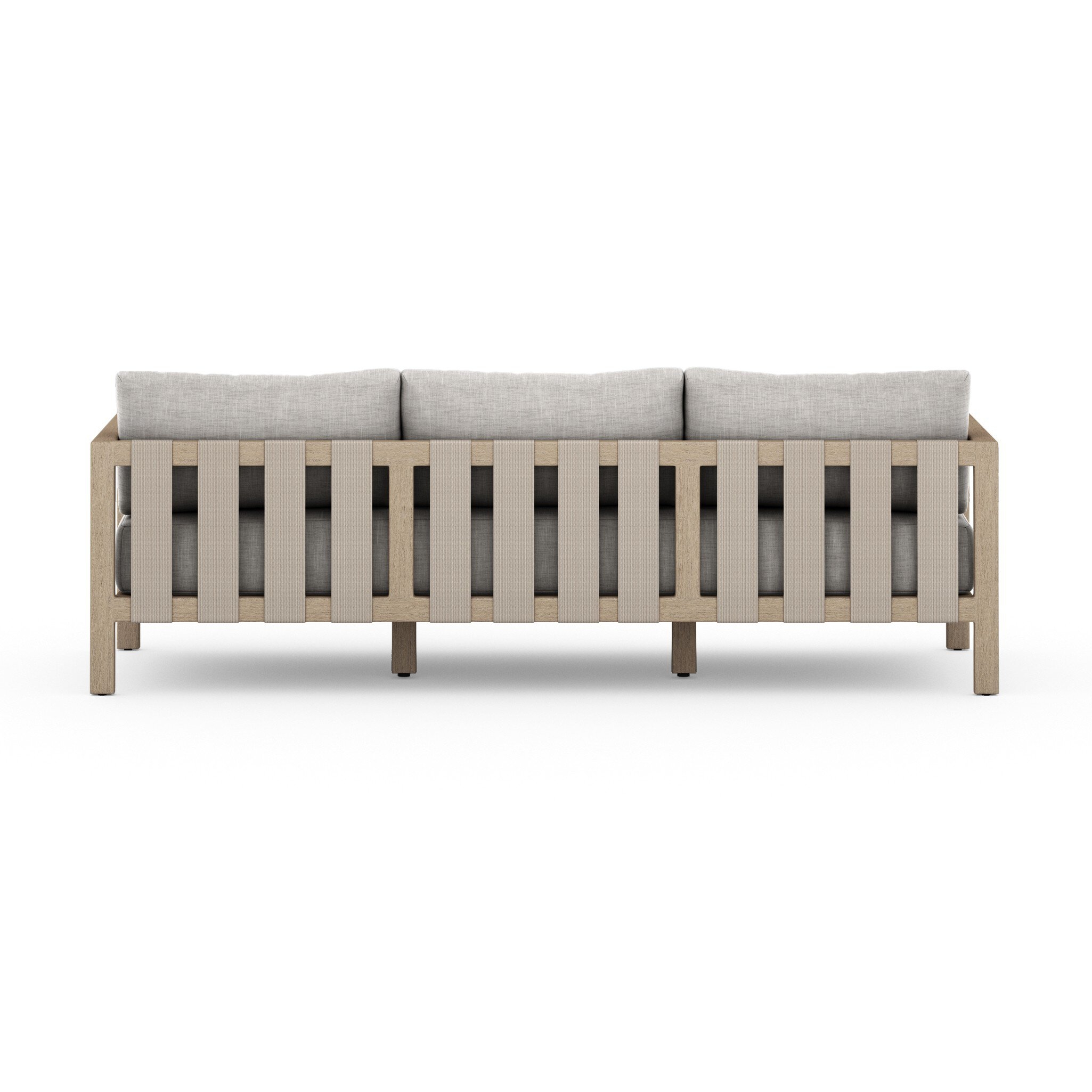 Sonoma Outdoor Sofa, Washed Brown - Venao Grey - Image 3