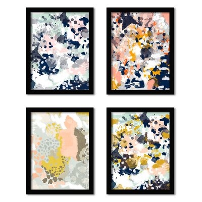 'Charlotte Winter' 4 Piece Picture Frame Graphic Art Set - Image 0
