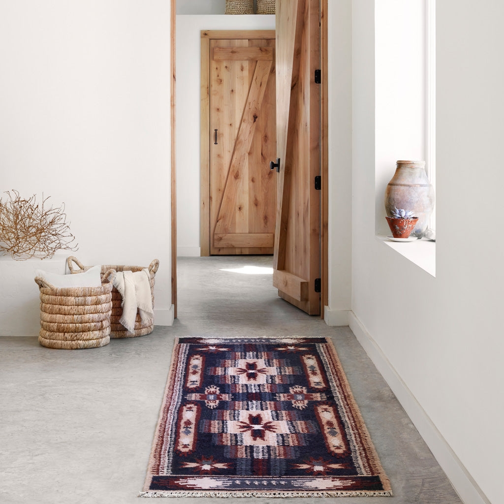 The Citizenry Keya Handwoven Area Rug | 10' x 14' | Made You Blush - Image 6