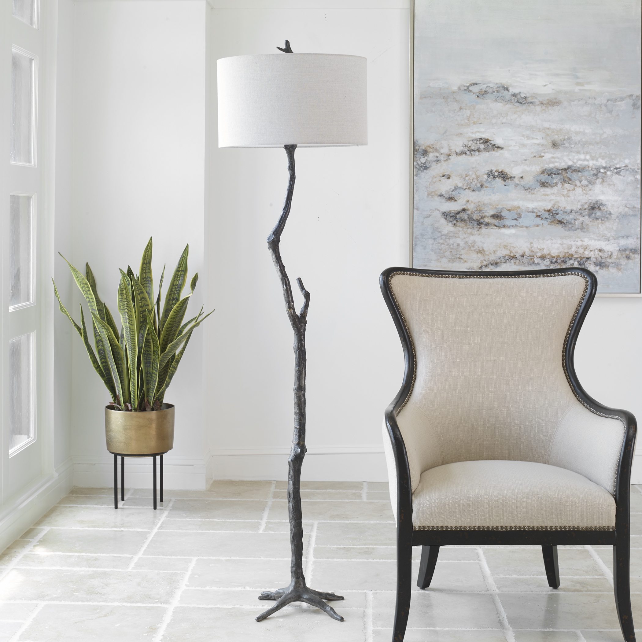 Spruce Rustic Floor Lamp - Image 2
