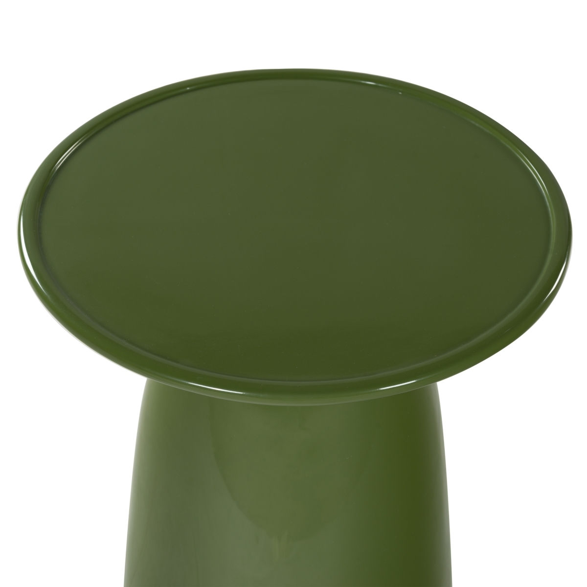 Stephan Concrete Accent Table - Olive Green - Image 1