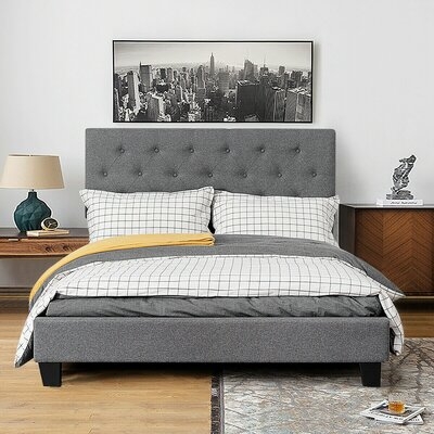 Boxford Upholstered Platform Bed - Image 0
