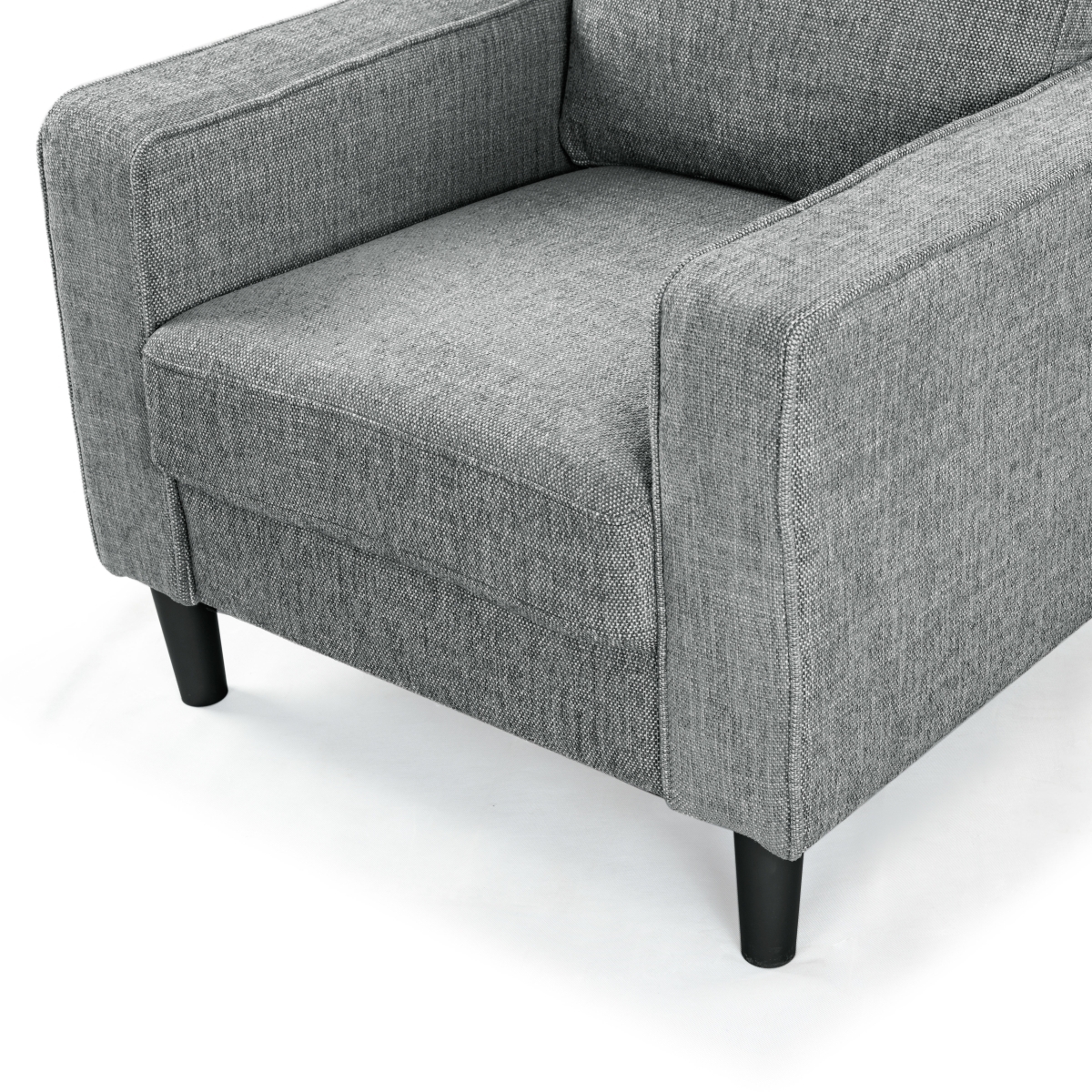 Felicianya Modern Accent Chair - Grey - Image 1