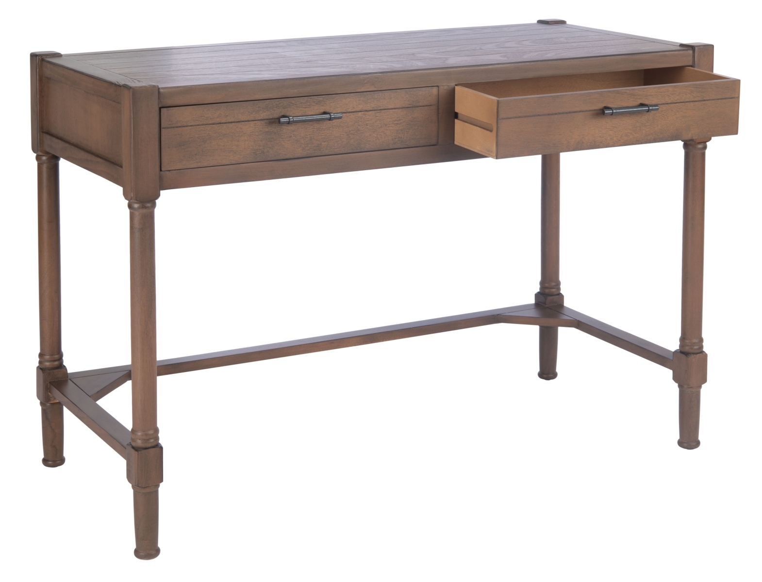 Filbert Writing Desk - Brown - Safavieh - Image 5