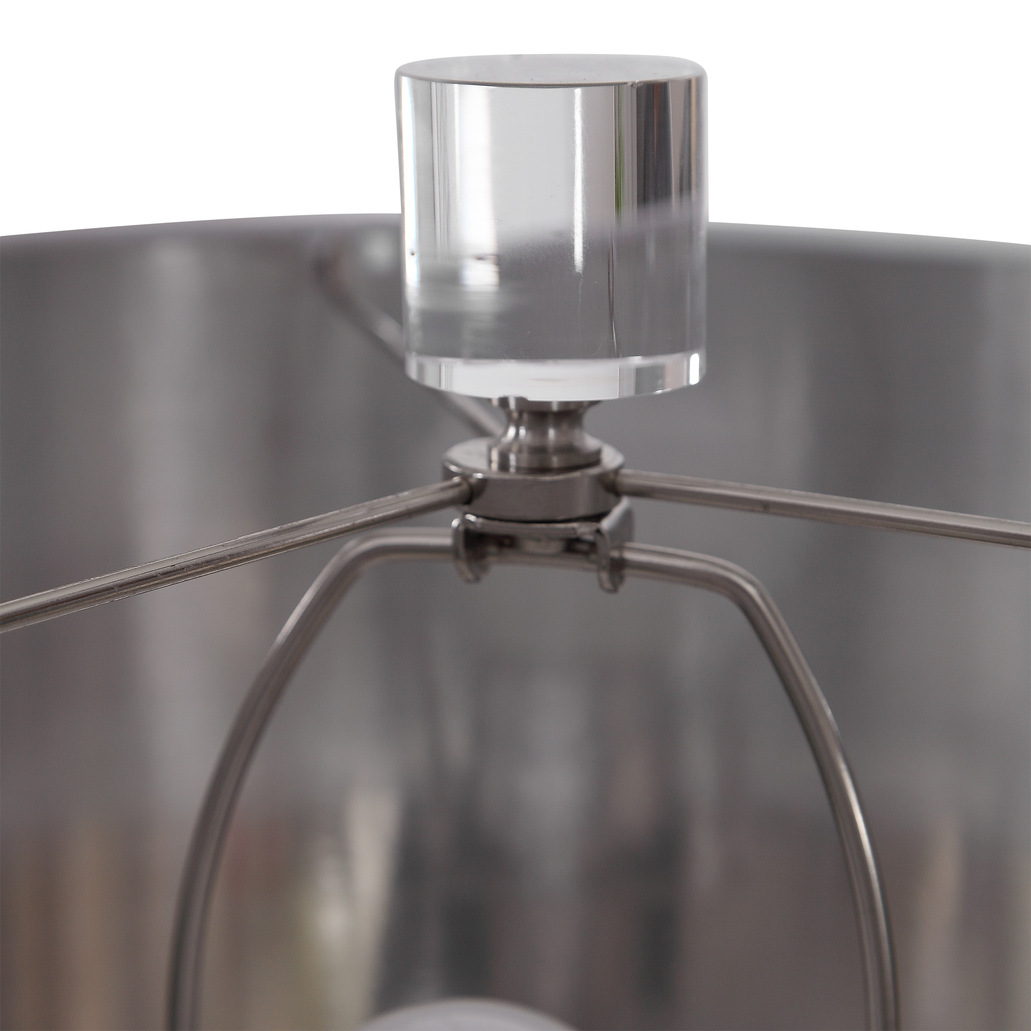 Anitra Metallic Silver Table Lamp - Image 1