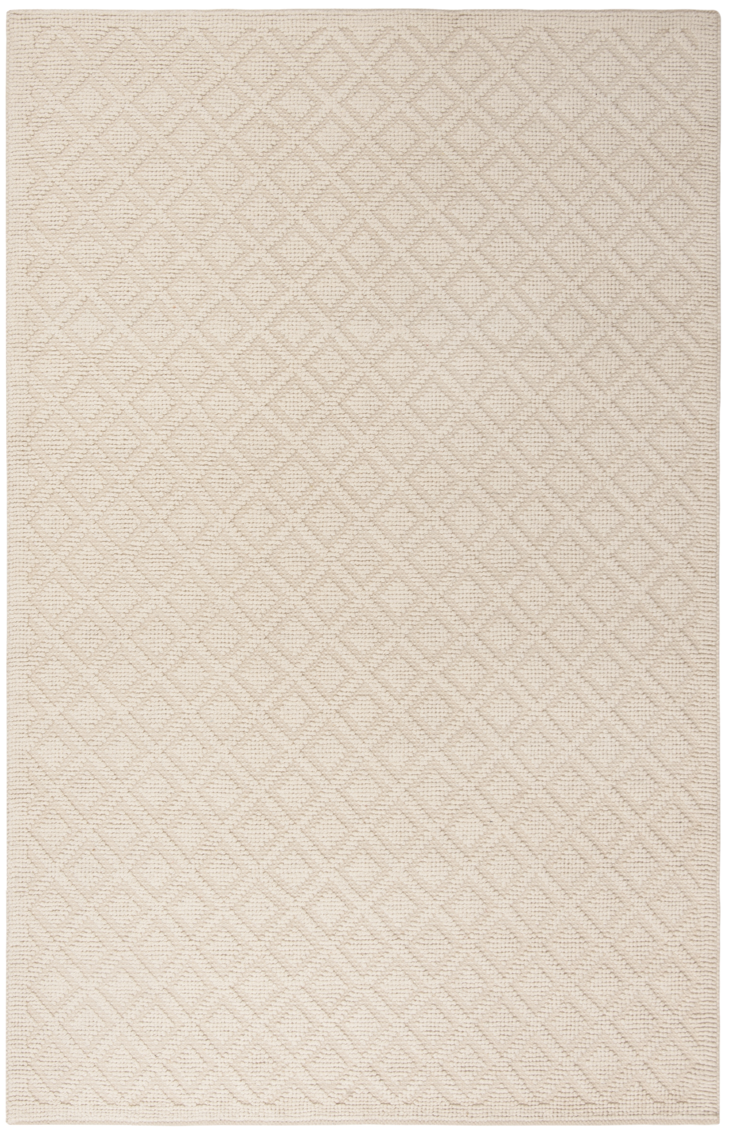 Arlo Home Hand Woven Area Rug, VRM304A, Ivory,  5' X 8' - Image 0