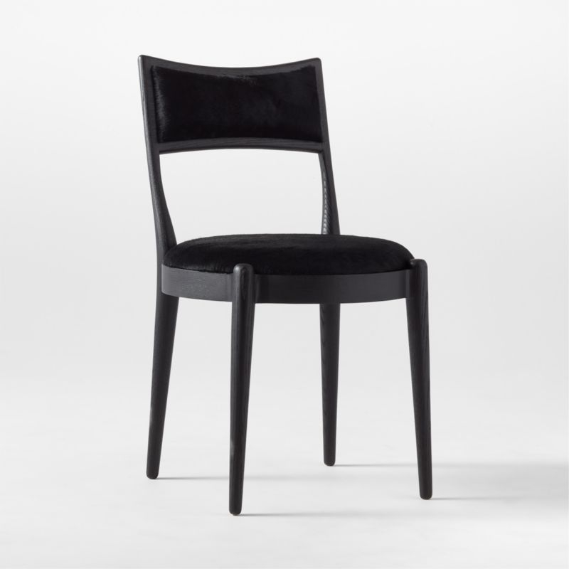 Kir Black Cowhide Dining Chair - Image 2
