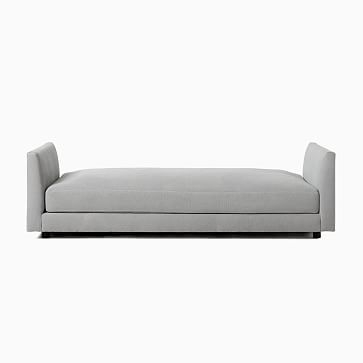 Haven Daybed, Trillium, Performance Velvet, Silver, Concealed Supports - Image 3