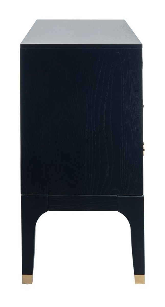 Lorna 6 Drawer Contemporary Dresser - Navy - Image 3