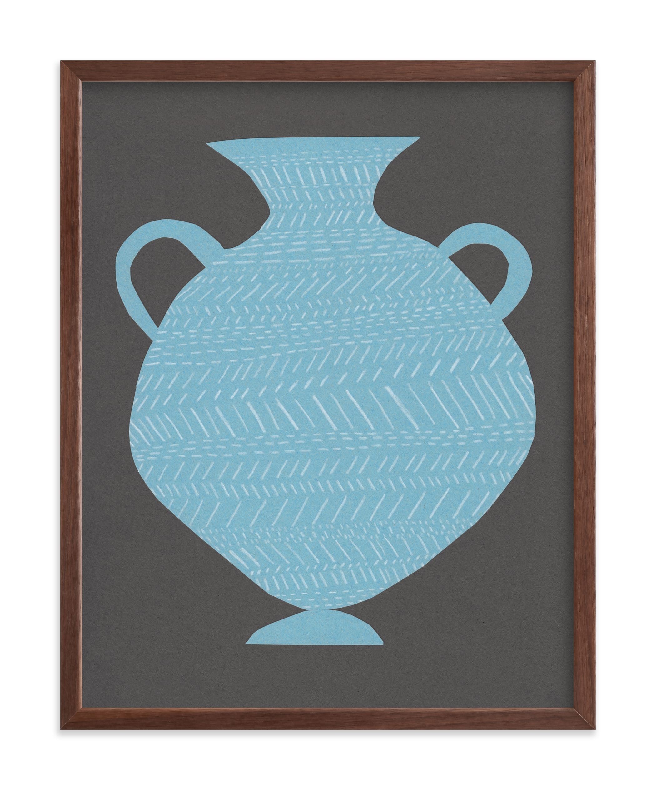 Amphora (blue) Limited Edition Fine Art Print 1 - Image 0