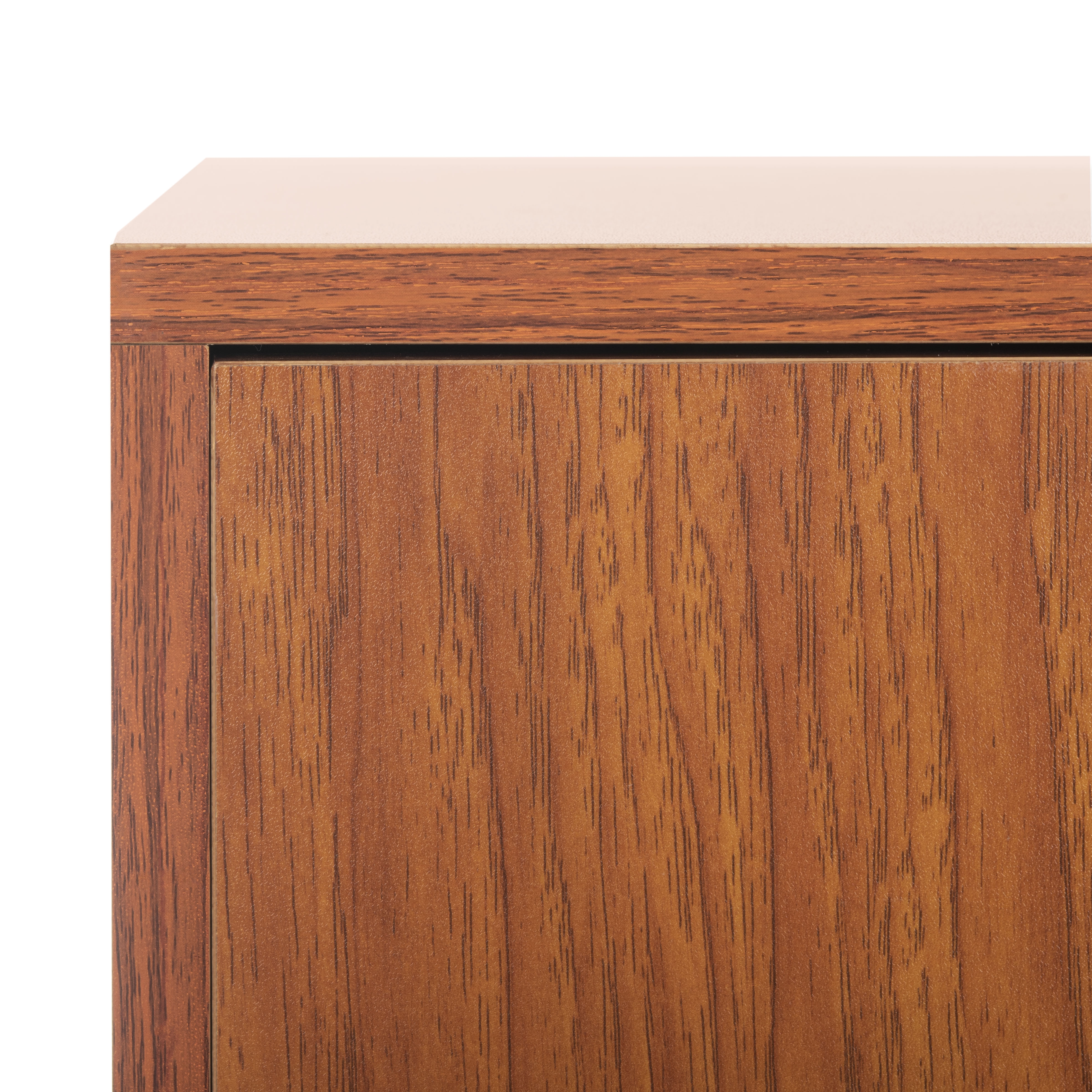 Pine 2 Door Modular Tv Unit - Natural/Gold - Safavieh - Image 6