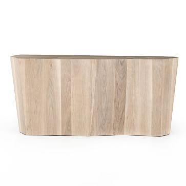 Natural Wood Console Table, Yukas, Blonde - Image 1