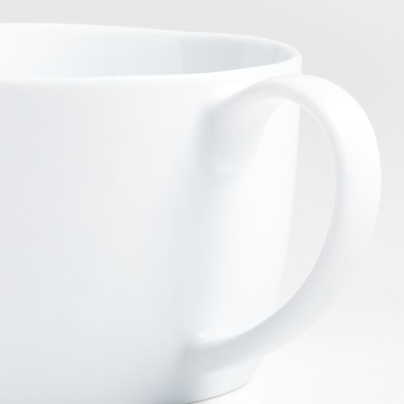 Mercer 24-oz. White Porcelain Jumbo Mug - Image 1