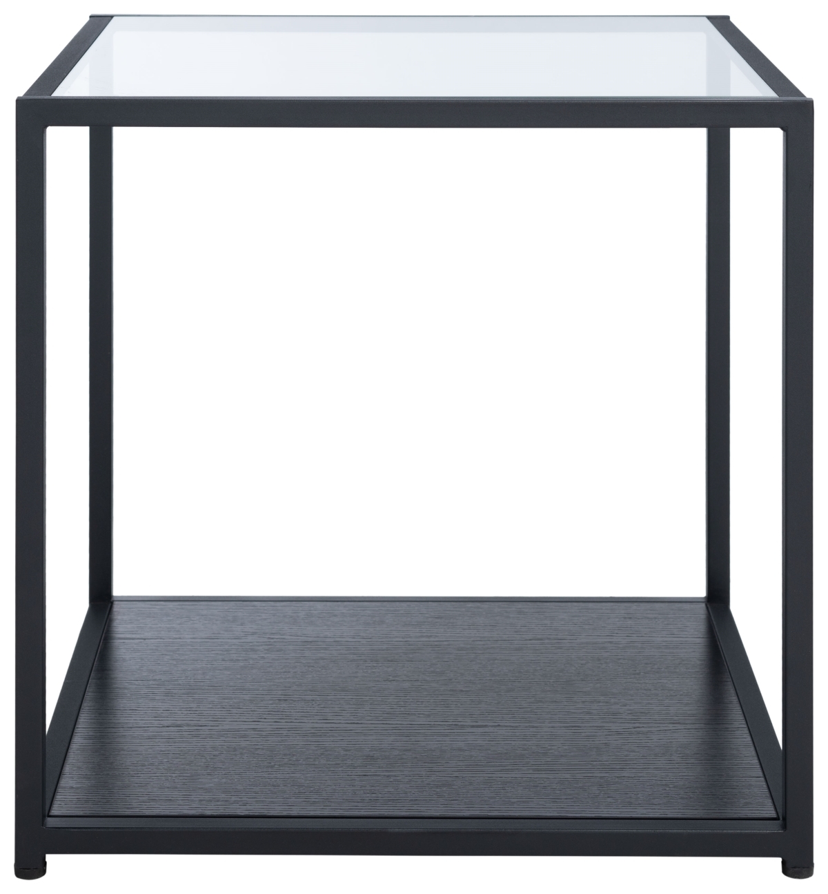 Ackley End Table - Black - Safavieh - Image 0