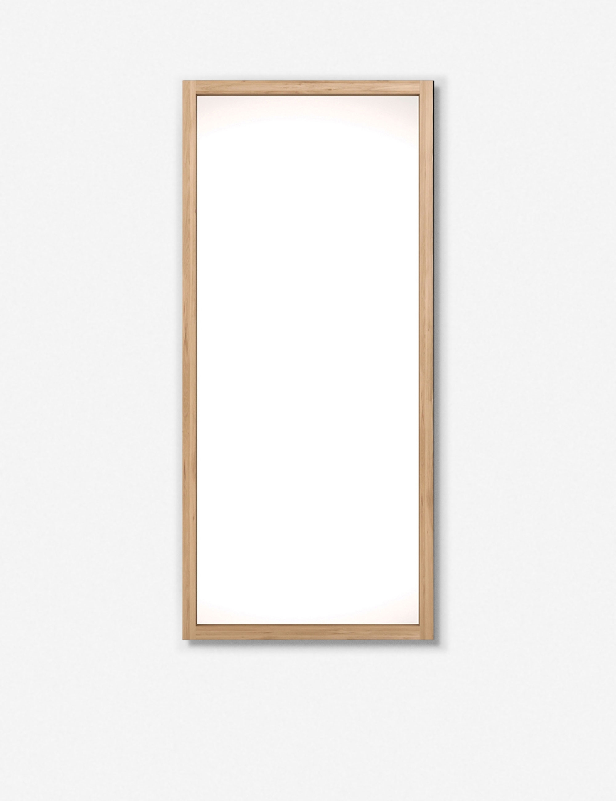 Shona Full-Length Mirror, Oak - Image 0