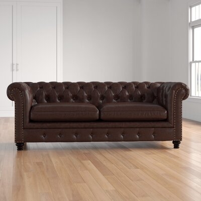 Emmalyn Chesterfield 90" Rolled Arm Sofa - Image 0