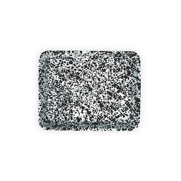 Marble/Splatter Mini Square Tray, Blue Splatter - Image 3