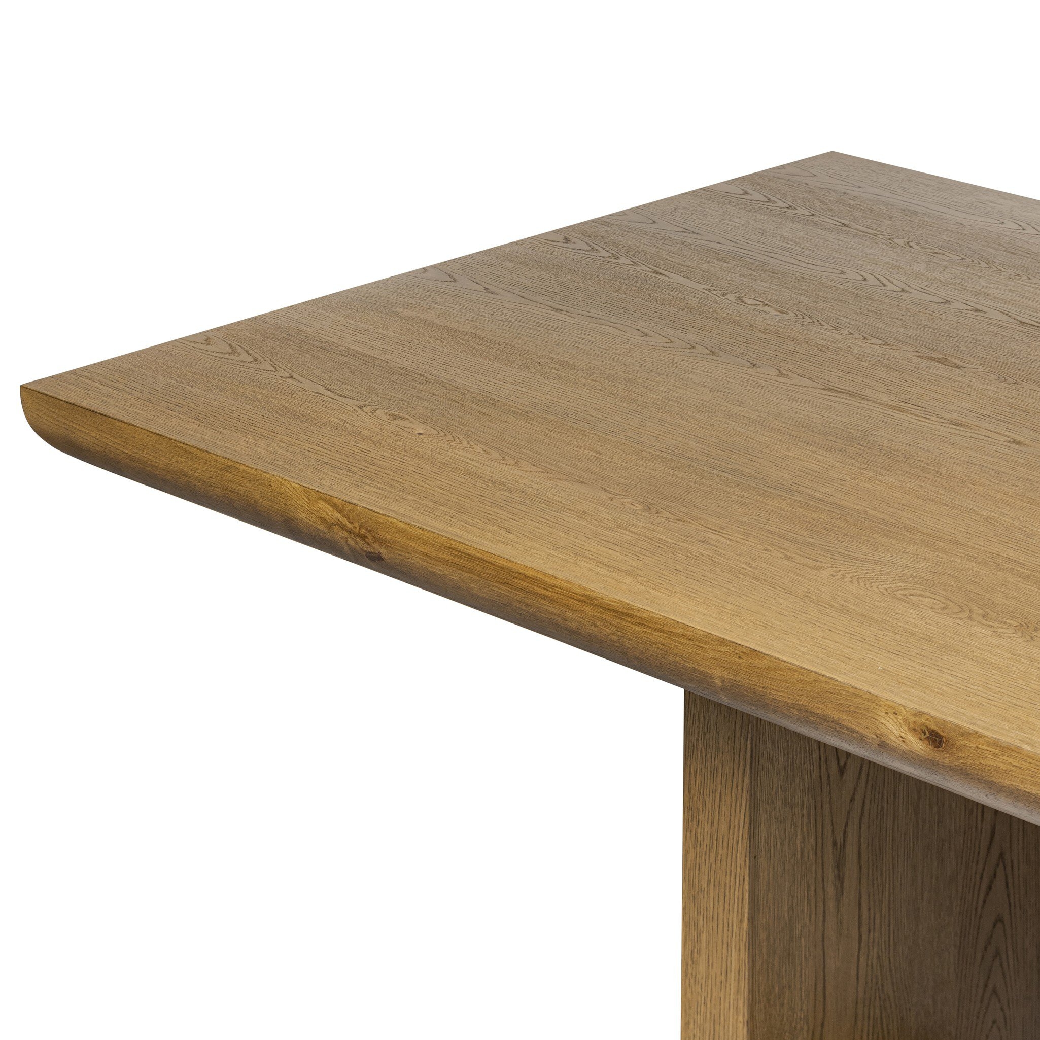 Garrett Dining Table - Amber Oak Veneer - Image 6