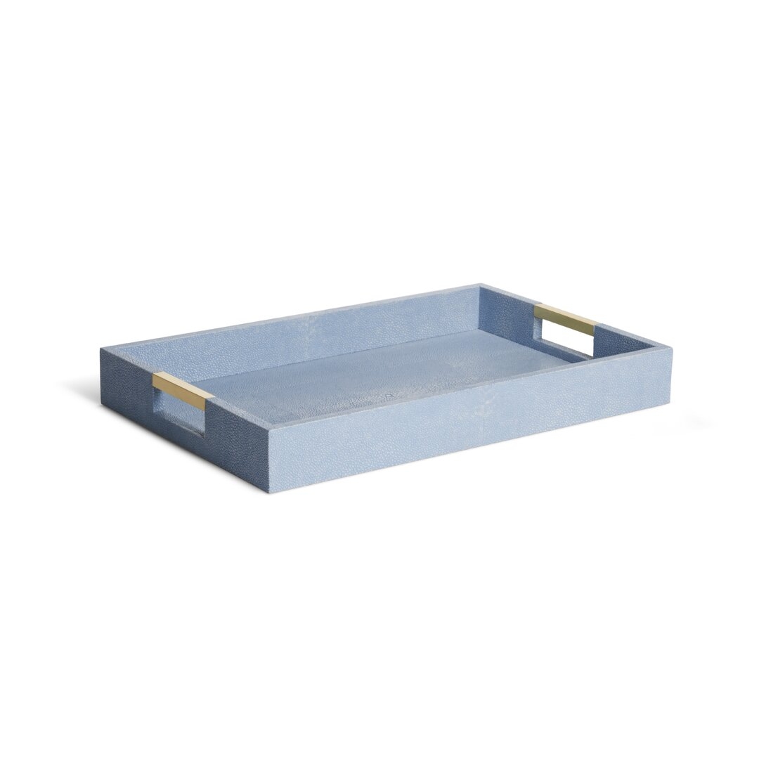AERIN Shagreen Ottoman Tray - Image 0