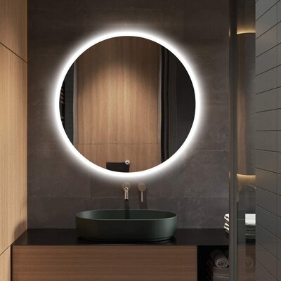 Epperly Frameless Lighted Bathroom / Vanity Mirror - Image 0