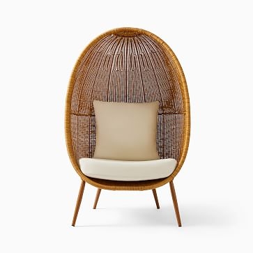 Woven Cave Chair, Natural, WE Kids - Image 3