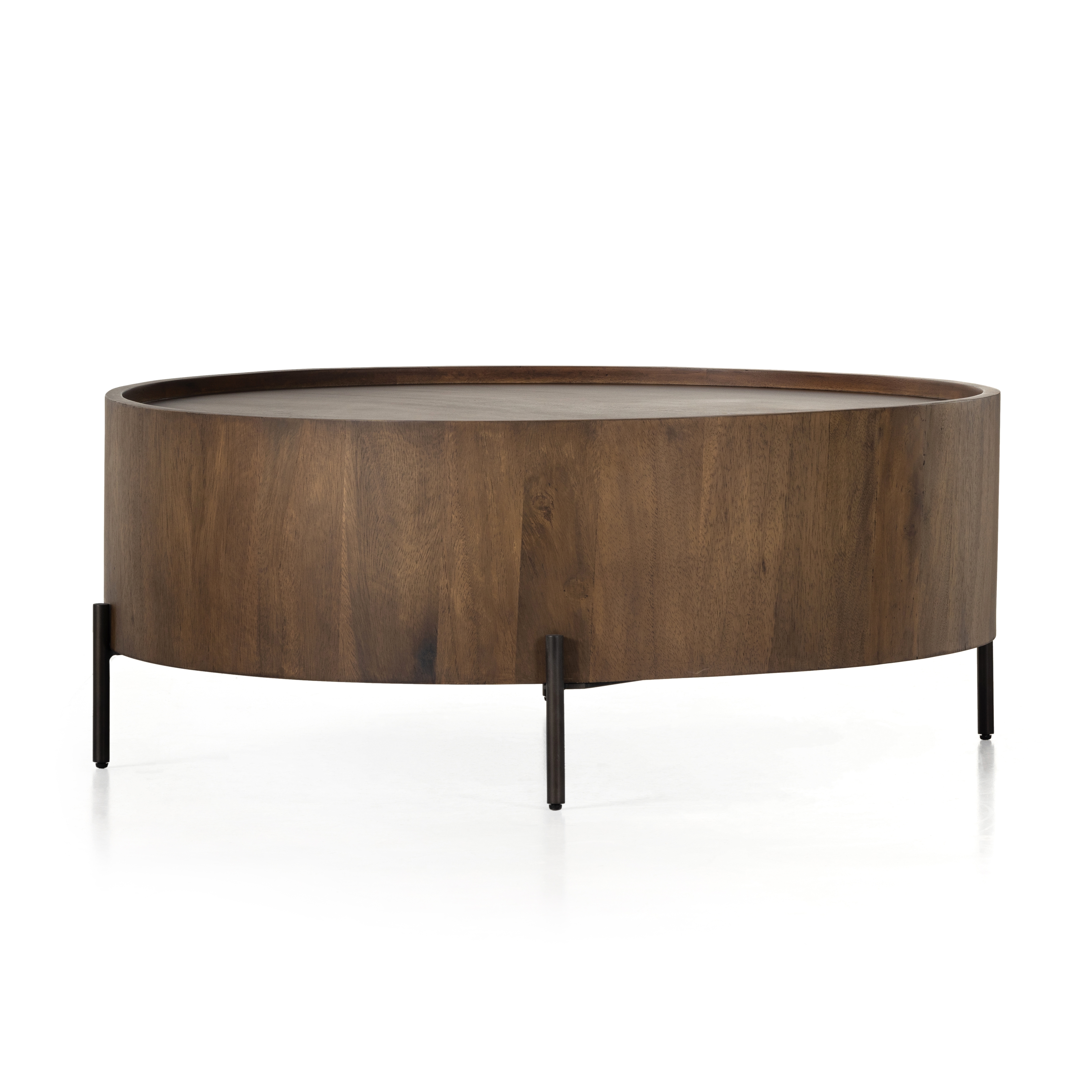 Lunas Drum Coffee Table-Guanacaste - Image 5