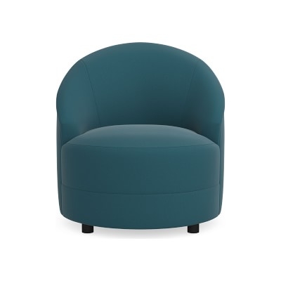 Capri Occasional Chair, Signature Velvet, Cyan - Image 0