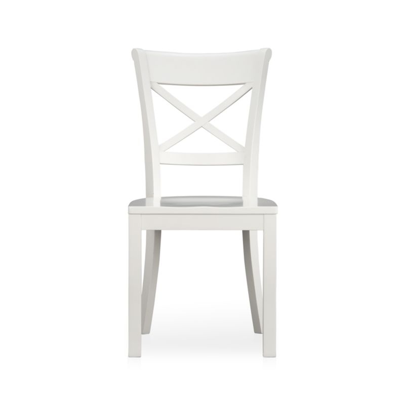 Vintner White Wood Dining Chair - Image 9