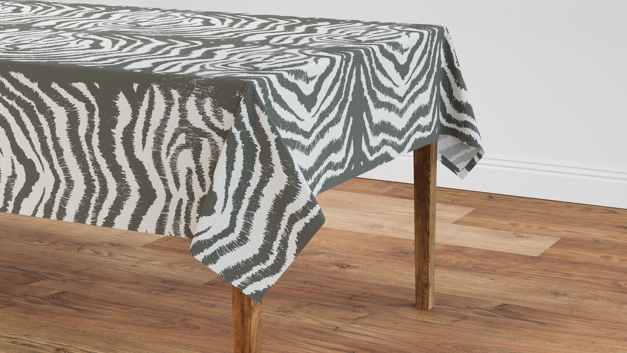 Tablecloth 56" x 90", Zebra, 56" x 90" - Image 0