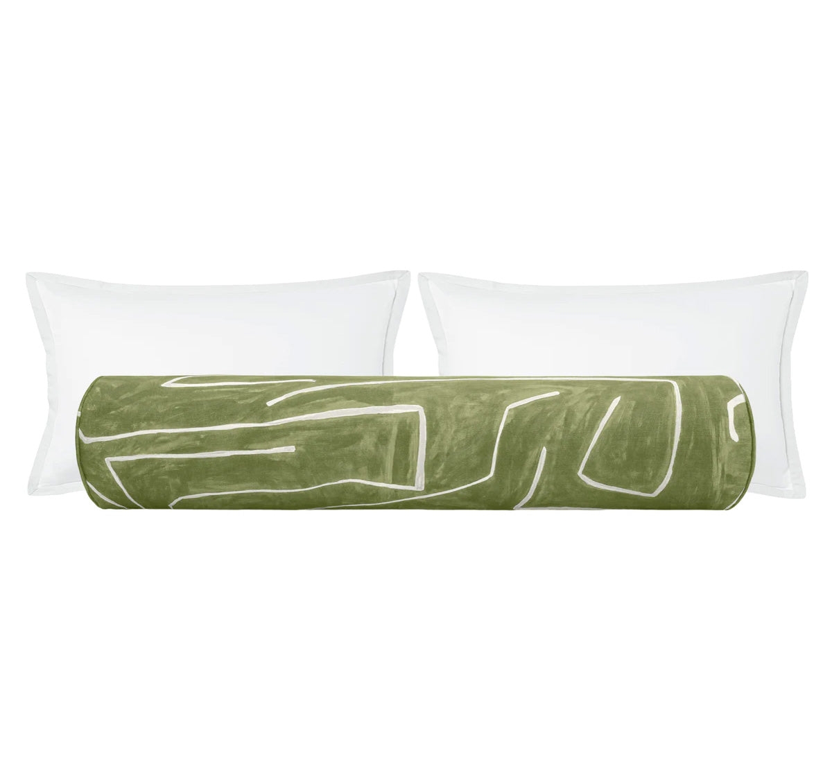 THE BOLSTER :: GRAFFITO // FERN | KELLY WEARSTLER - QUEEN // 9" X 36" - Image 0