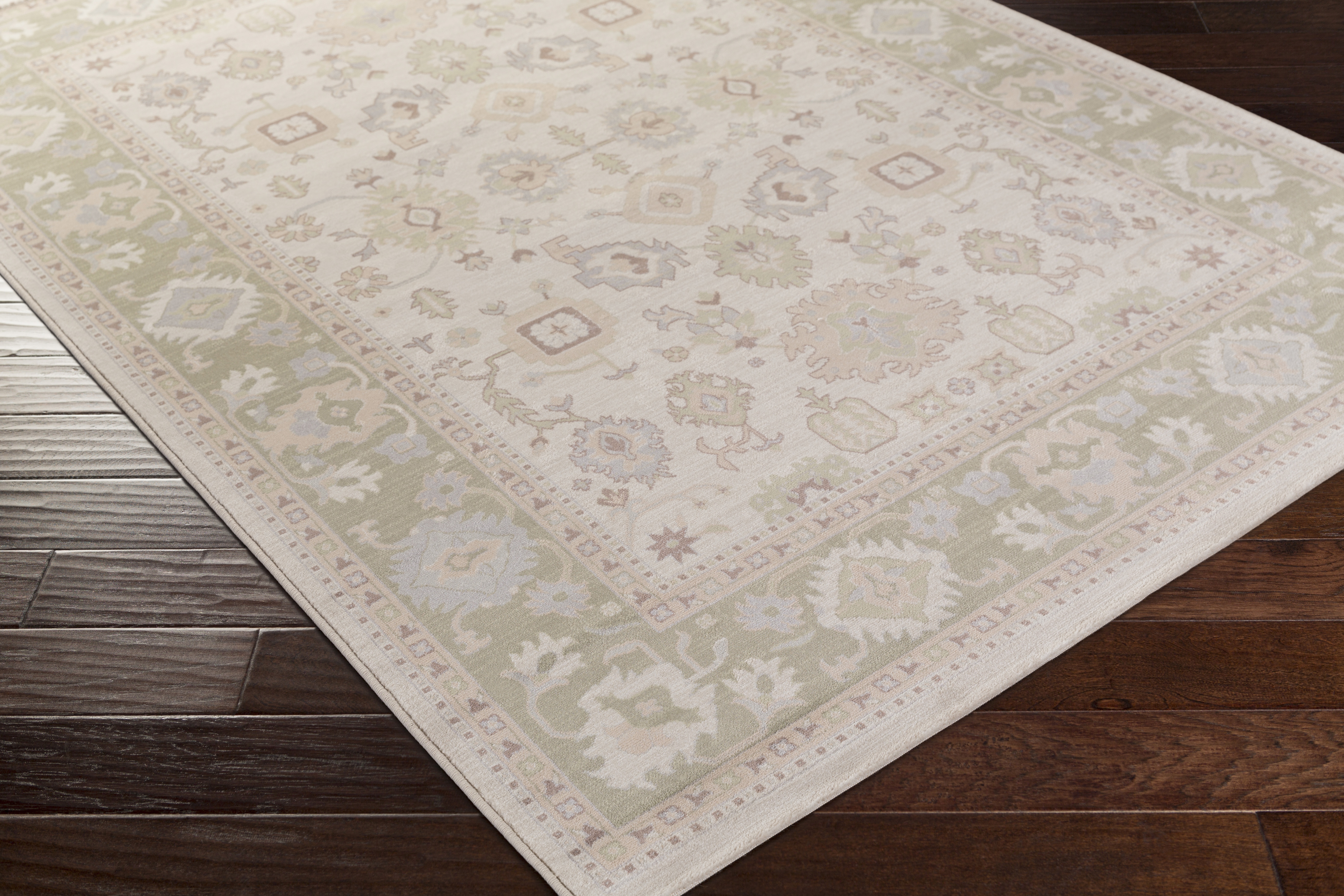 Garnett White Indoor 2'2" x 3' Machine Woven Rug - Image 2