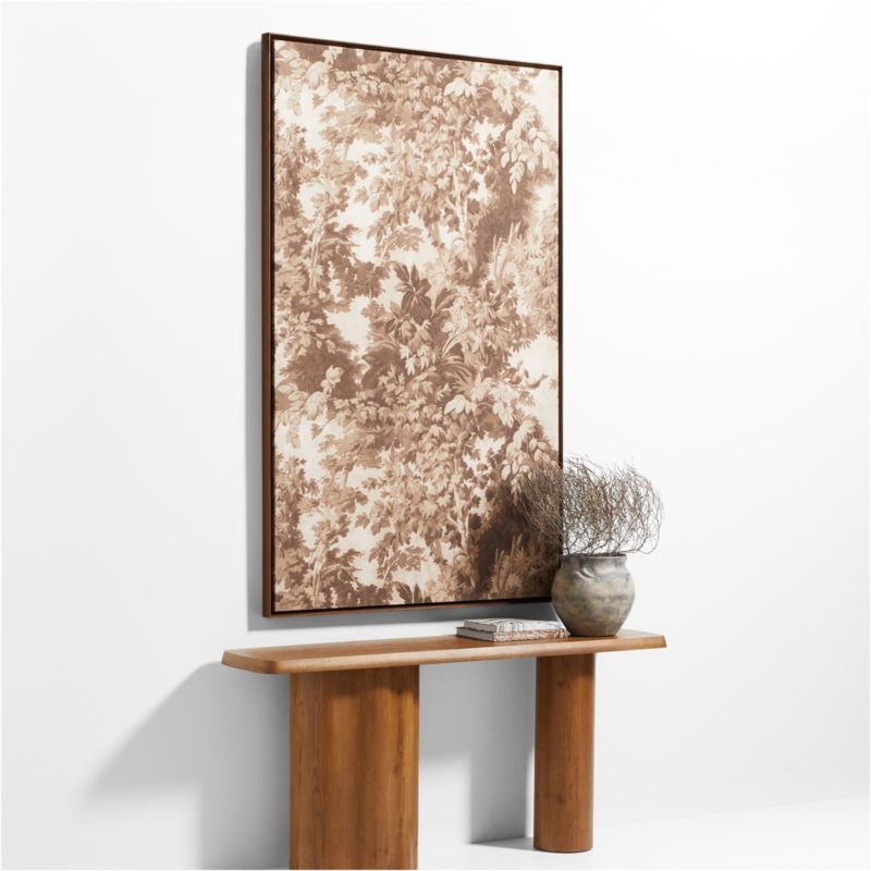 "Eden" Brown & Beige Tapestry Wall Art Print 50"x82" by Jake Arnold - Image 2