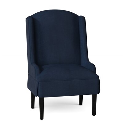 Greenwich Upholstered Wingback Arm Chair - Image 0