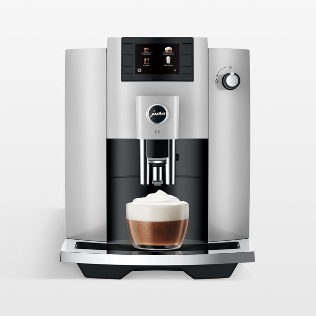 JURA ® E6 Platinum Espresso Machine - Image 0