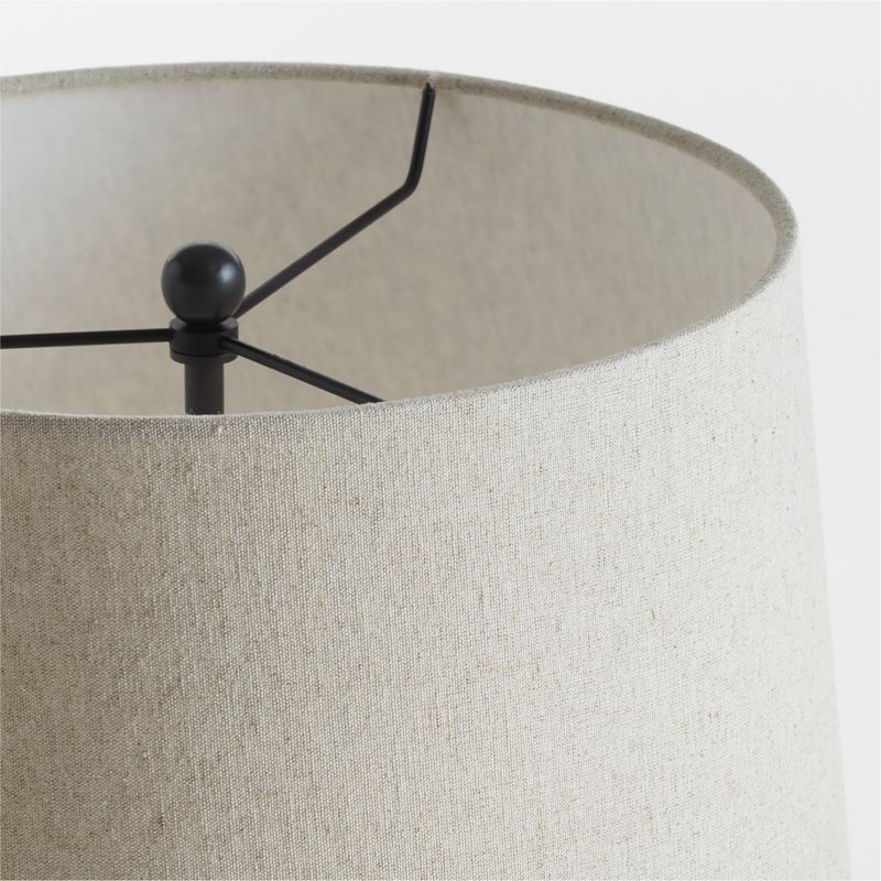 Nossa Woven Seagrass Floor Lamp 57.5" - Image 2